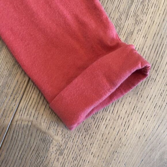 Gap Kids Salmon Long Sleeved Tee with Sequins and Flowers, Girls 8 - Picture 4 of 6